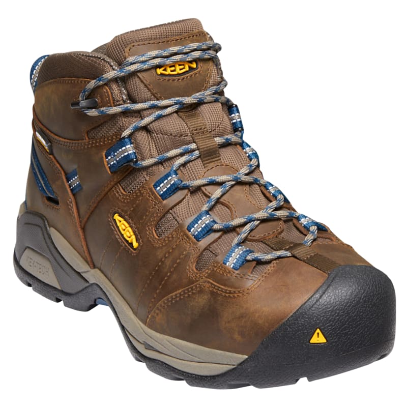 KEEN Utility Detroit XT Mid Waterproof Steel Toe Work Boots for Men