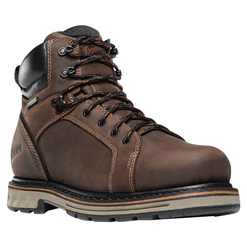 Danner Steel Yard Waterproof 6" Steel Toe Work Boots for Men