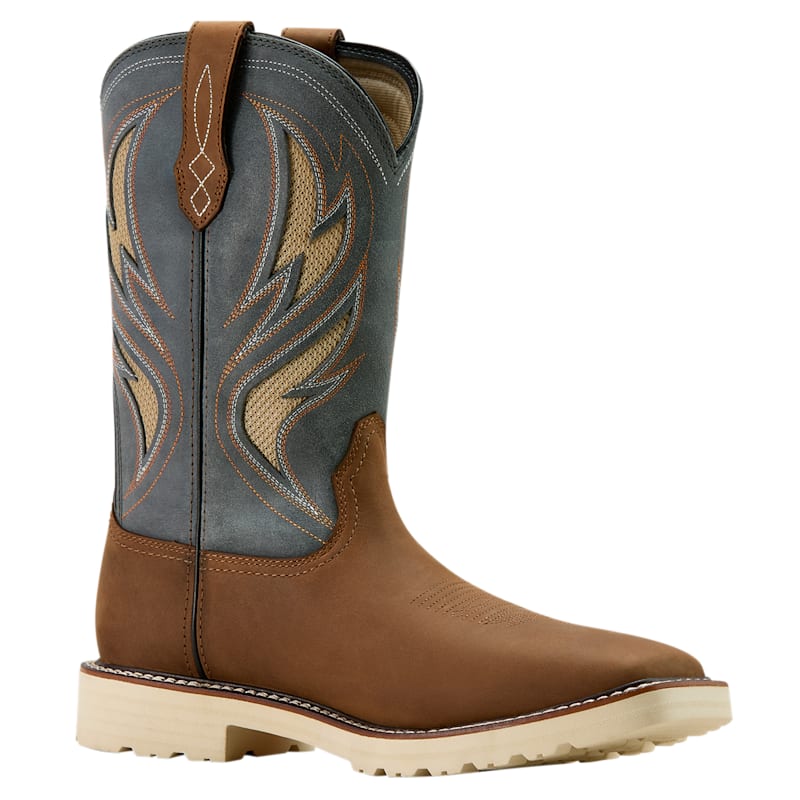 Ariat Activator VentTEK Steel Toe Western Work Boots for Men