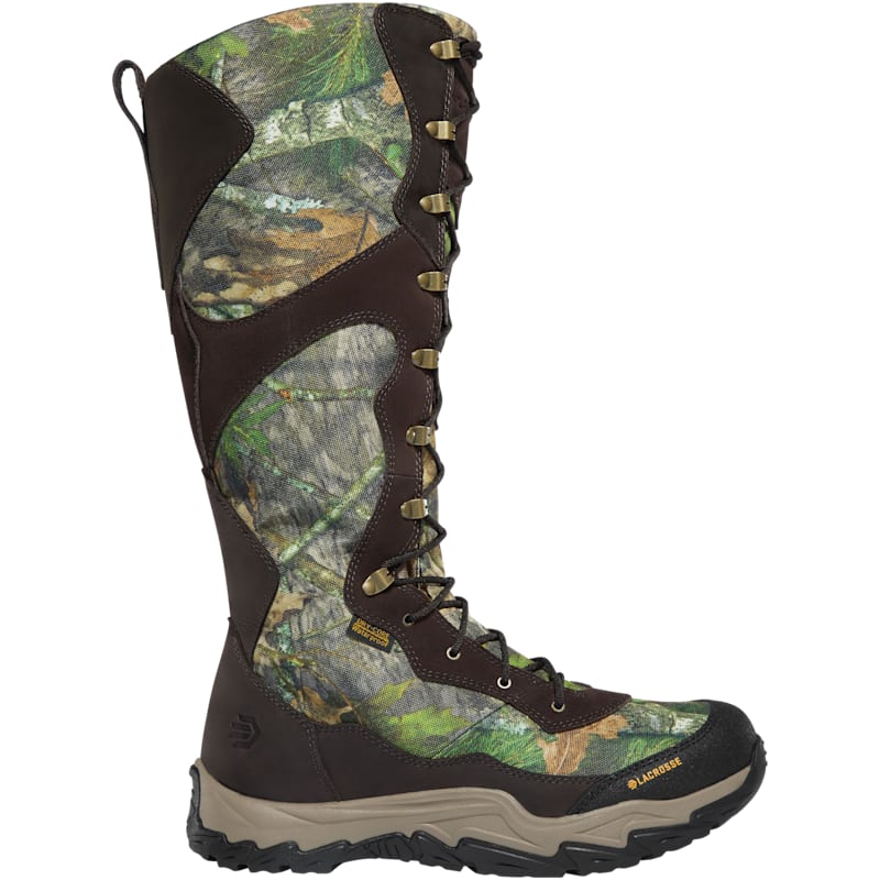 LaCrosse Venom II NWTF Waterproof Side-Zip Snake Boots for Men