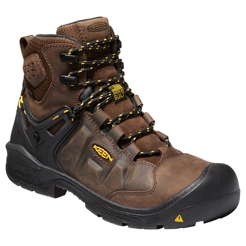 KEEN Utility Dover Waterproof Carbon Toe Work Boots for Men
