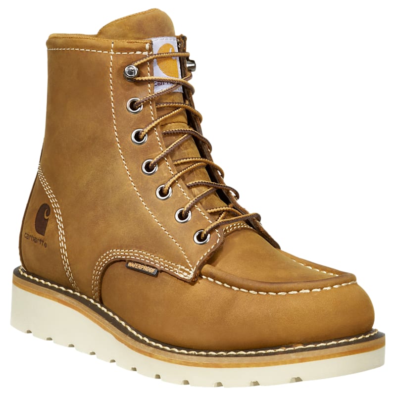 Carhartt Waterproof Steel Toe Wedge Work Boots for Ladies