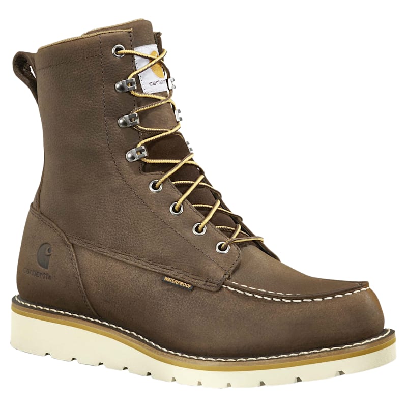 Carhartt Moc Toe Wedge Work Boots for Men