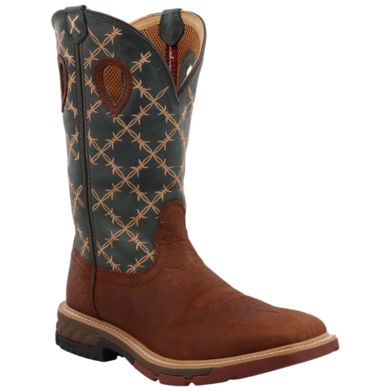 Twisted X Western Work Boots with CellStretch for Men