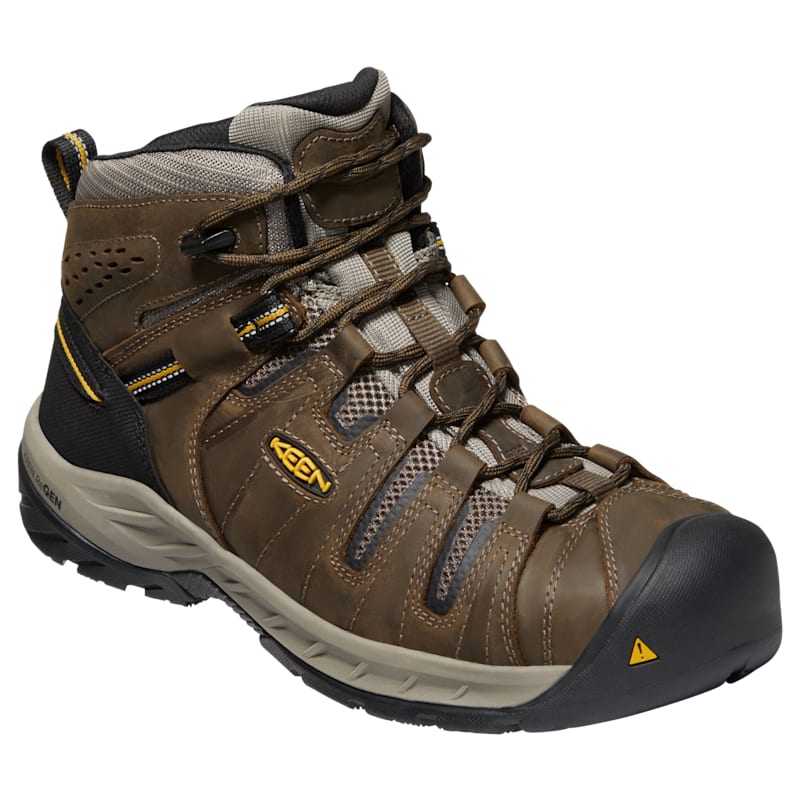 KEEN Flint II Steel Toe Work Boots for Men