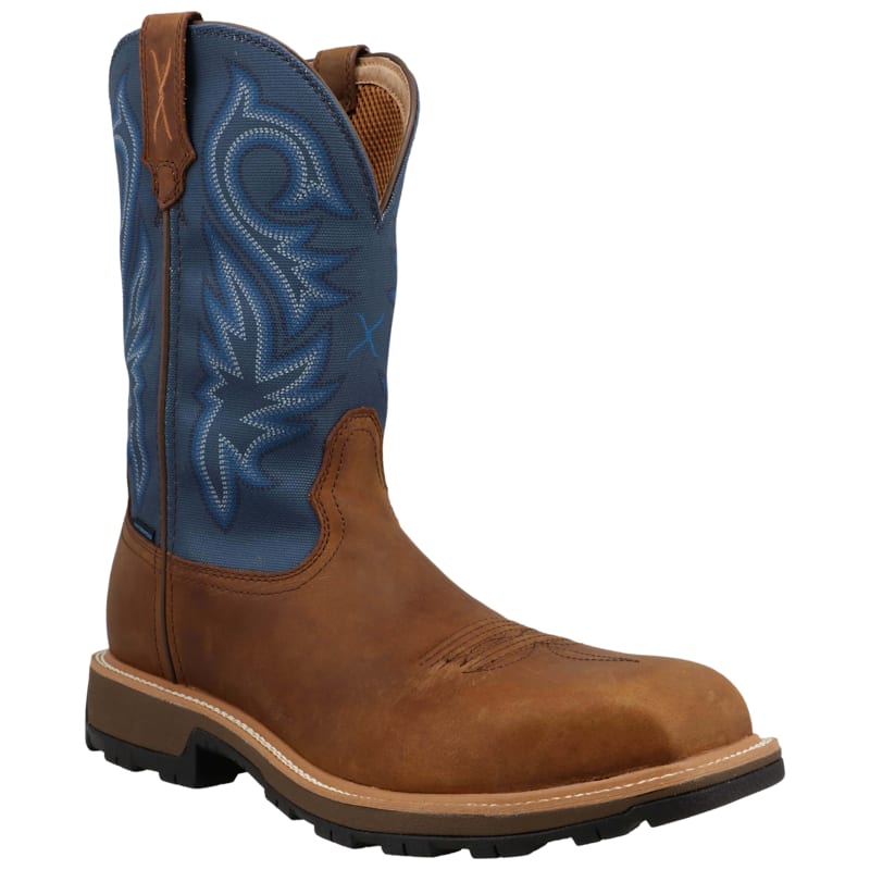 Twisted X 11" UltraLite X Safety-Toe Waterproof Work Boots for Men