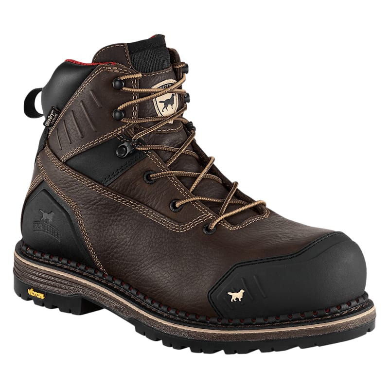 Irish Setter Edgerton XD Waterproof Composite-Toe Work Boots for Men