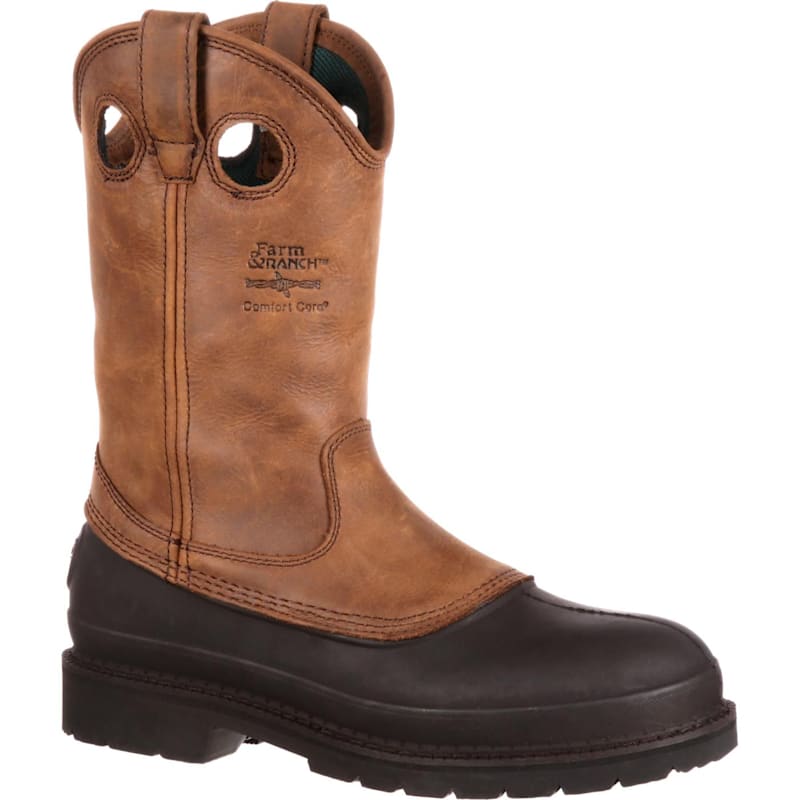 Georgia Boot Muddog Wellington Work Boots for Men
