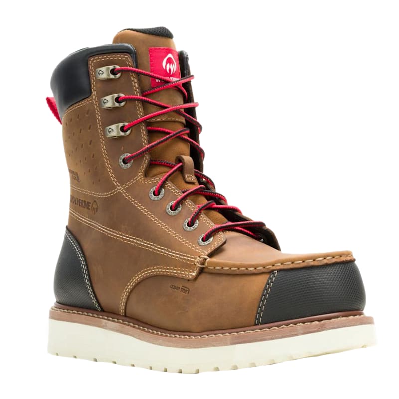 Wolverine Loader II HyperRest 8" CarbonMAX Work Boots for Men
