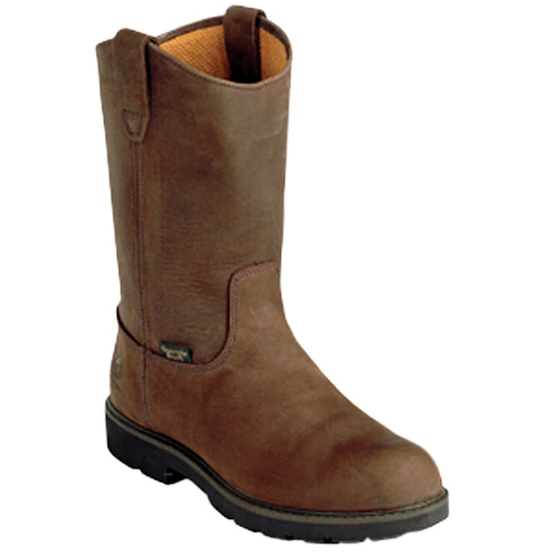 Georgia Boot Static-Dissipating Steel Toe Wellington Work Boots for Men