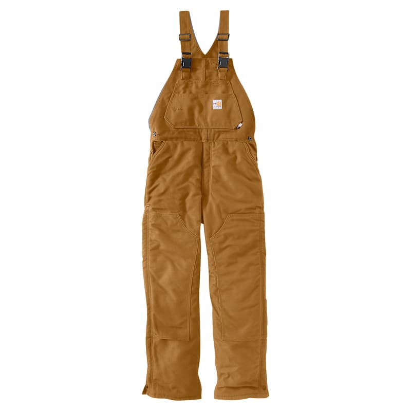 Carhartt Flame-Resistant Unlined Duck Bib Overalls for Men