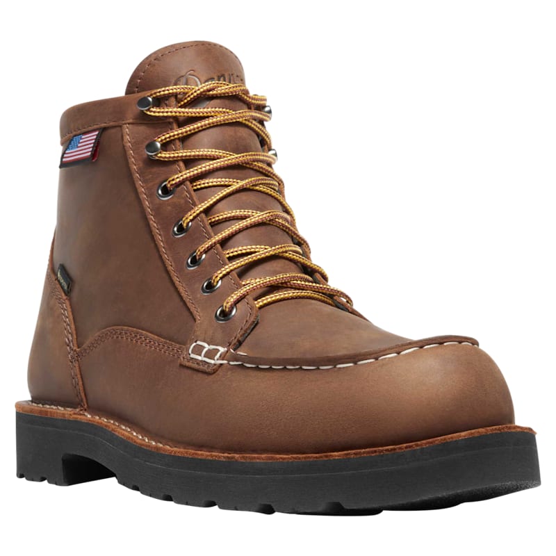Danner Bull Run GTX Waterproof Moc Toe Work Boots for Men