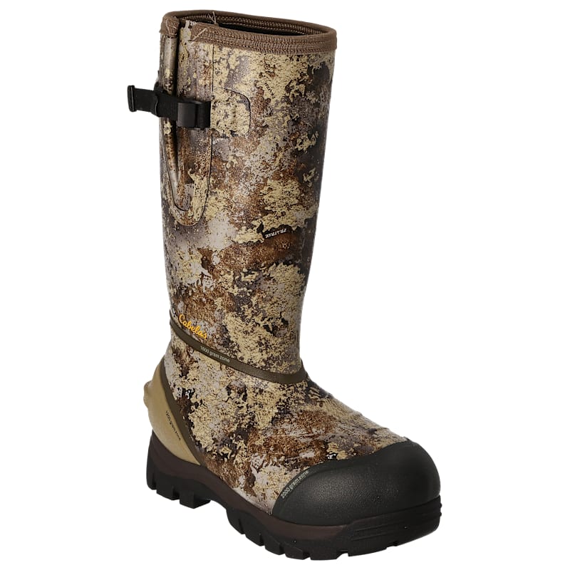Cabela's Zoned Comfort Trac 2,000-Gram Insulated Rubber Hunting Boots for Men