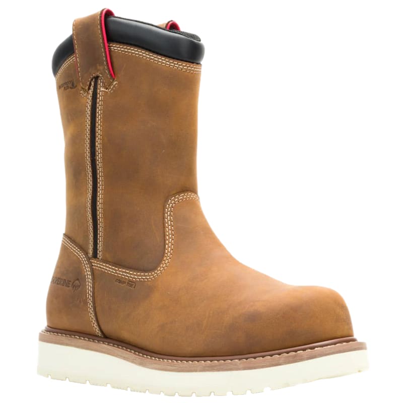 Wolverine Loader II HyperRest Pull-On CarbonMAX Wellington Work Boots for Men