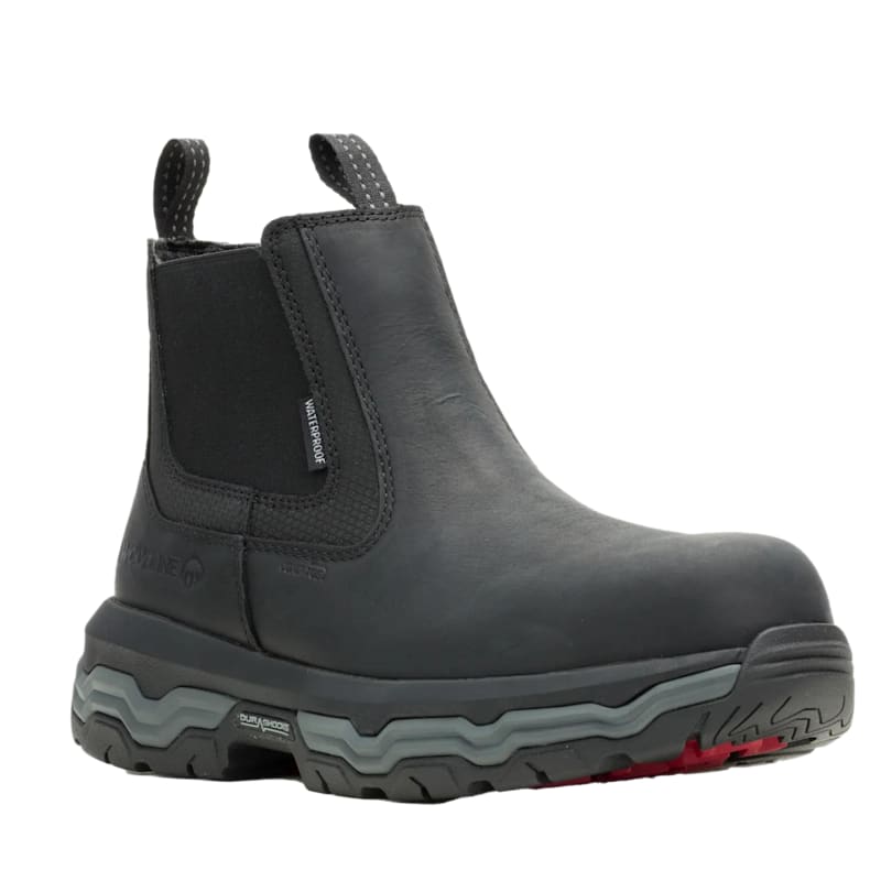 Wolverine Alpha Infinity CarbonMAX Slip-On Romeo Work Boots for Men