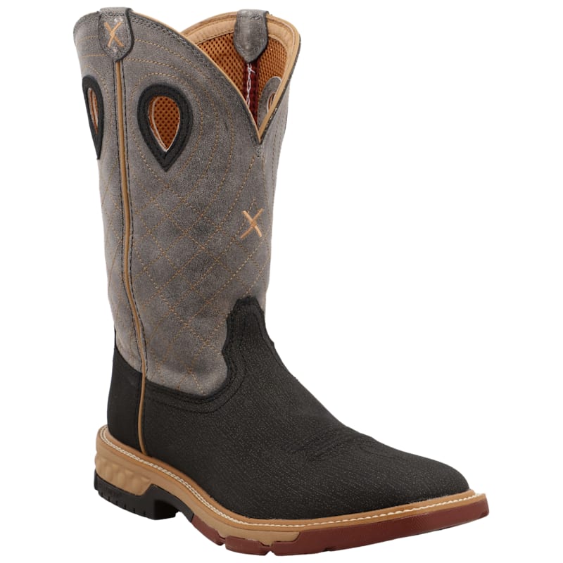 Twisted X Western Work Boots with CellStretch and duraTWX for Men