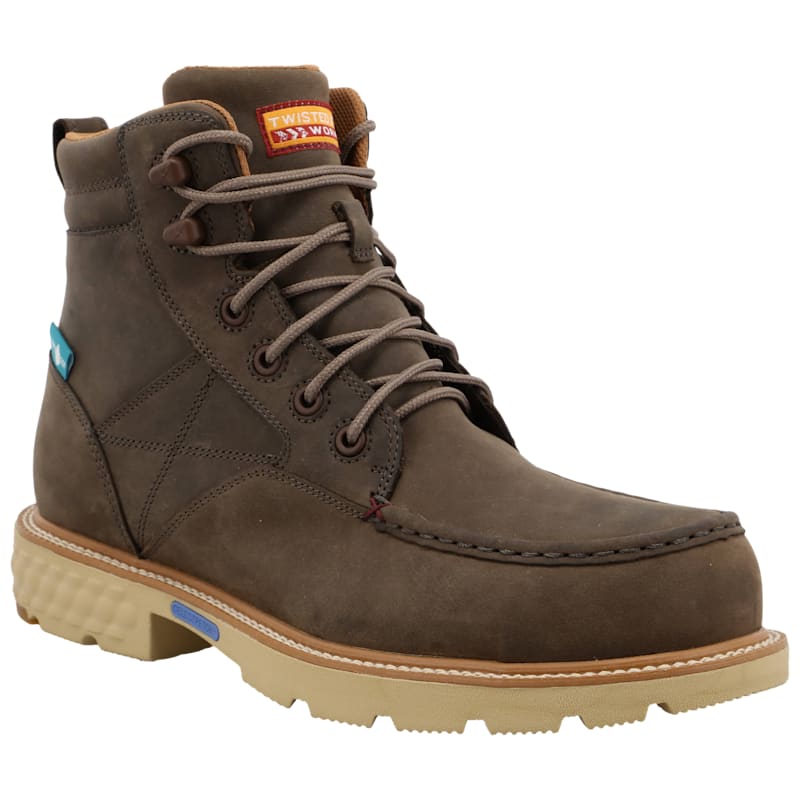 Twisted X 6" Nano-Toe Work Boots for Men