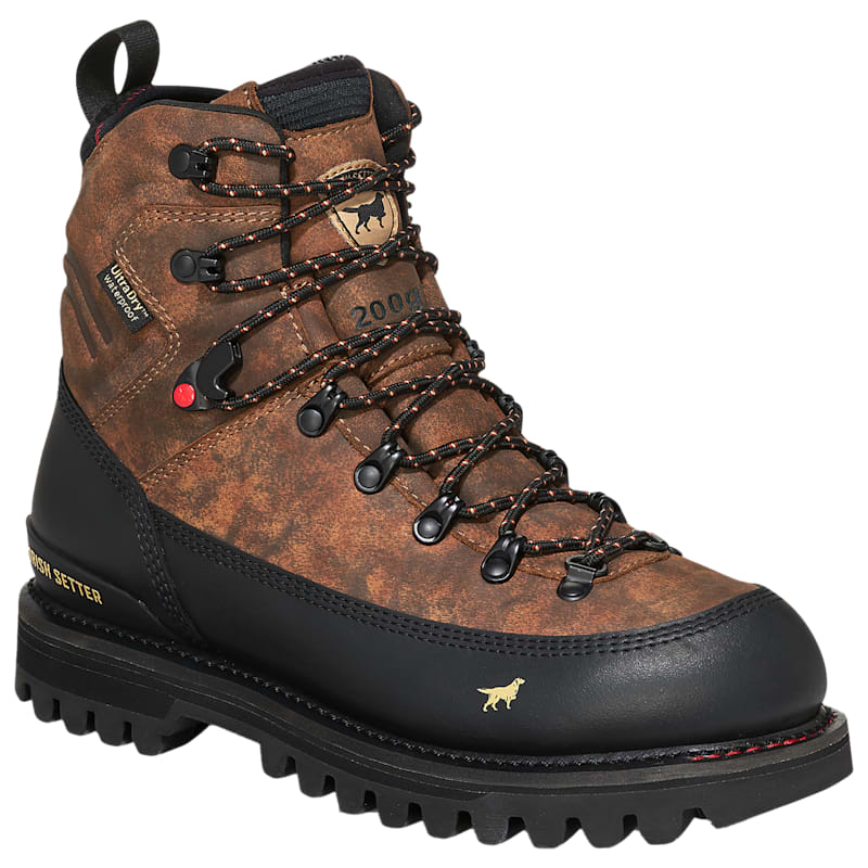 Irish Setter Elk Tracker XD 8'' Insulated Waterproof Hunting Boots for Men