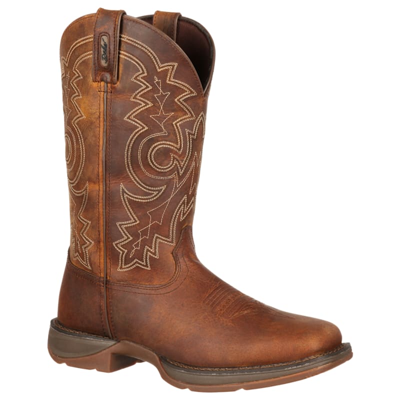 Durango Rebel Pull-On Square Toe Western Boots for Men