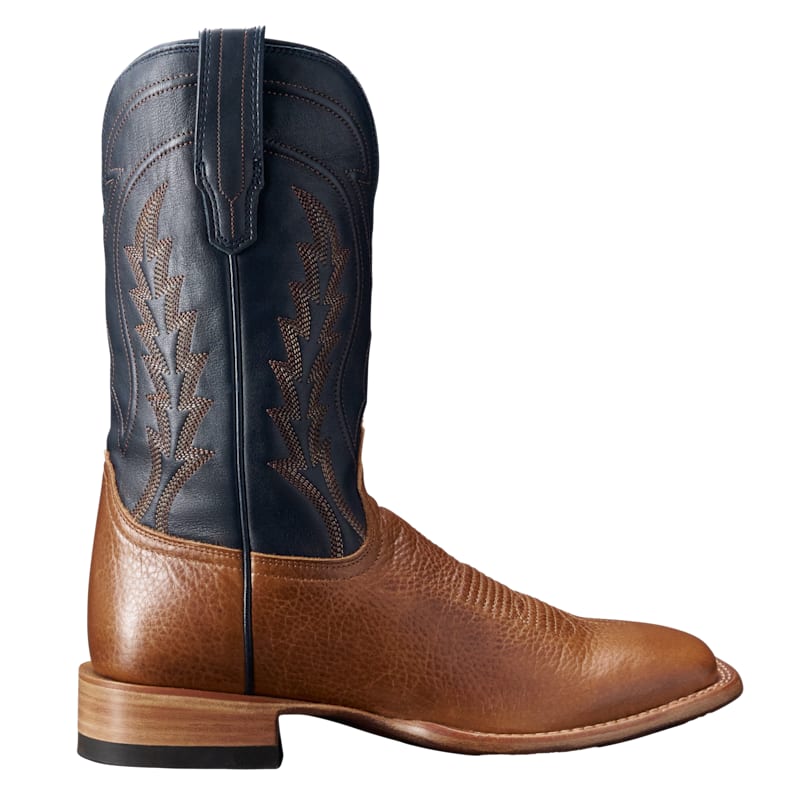 Tecovas The Doc Square-Toe Bison Western Boots for Men