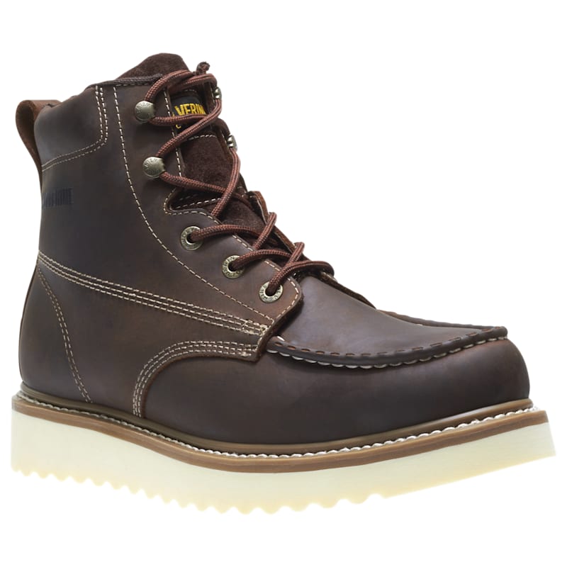 Wolverine 6'' Loader Lace-Up Wedge Work Boots for Men