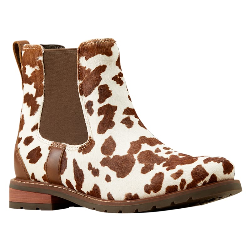 Ariat Cow Hair Wexford Chelsea Boots for Ladies