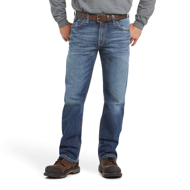 Ariat FR M4 Relaxed Basic Boot Cut Jeans for Men