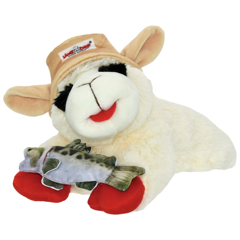 MultiPet Lamb Chop Fisherman Dog Toy