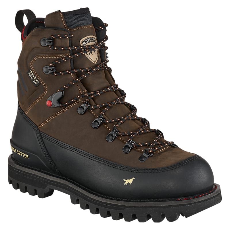 Irish Setter Elk Tracker XD Dark Brown Waterproof Hunting Boots for Men
