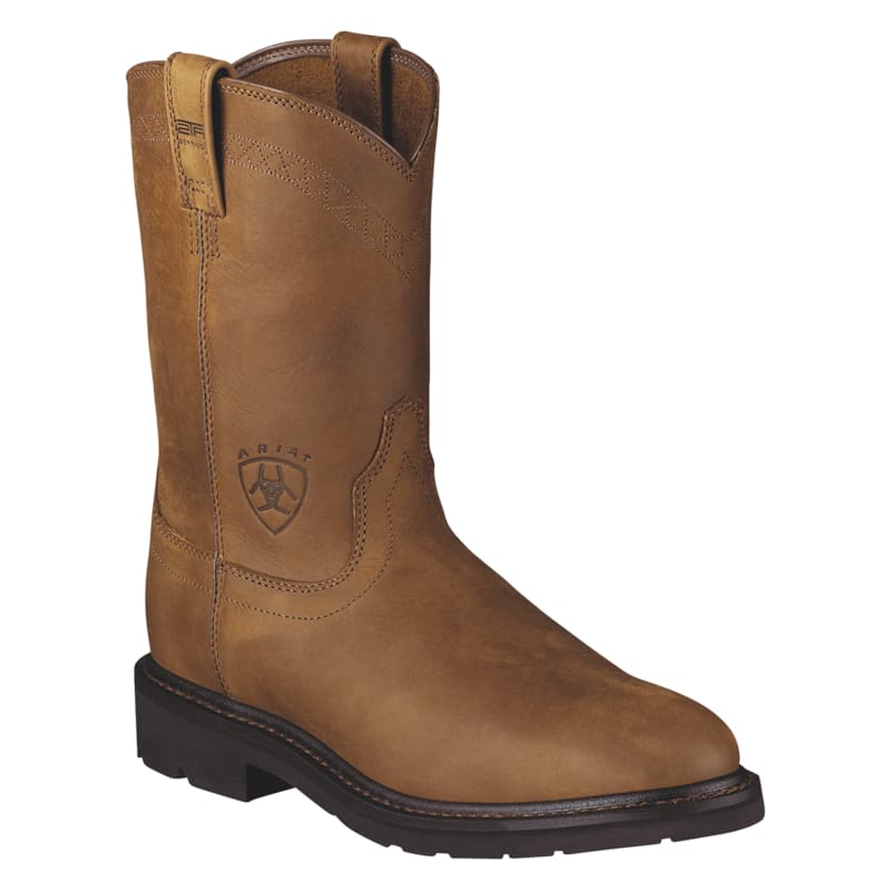 Ariat Sierra Pull-On Work Boots for Men