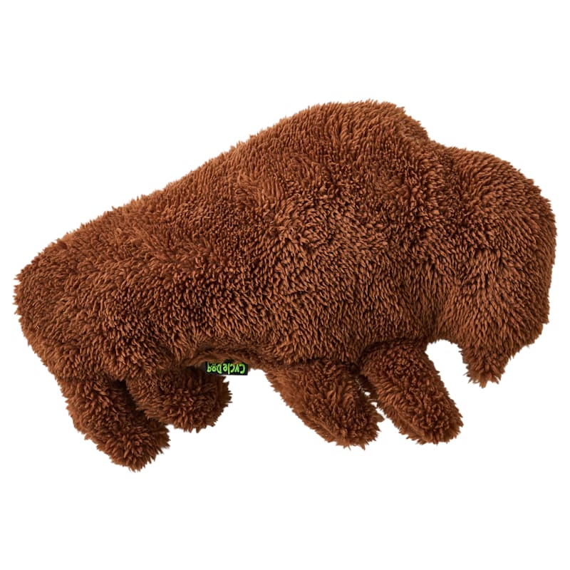 Cycle Dog Buffalo Plush Dog Toy