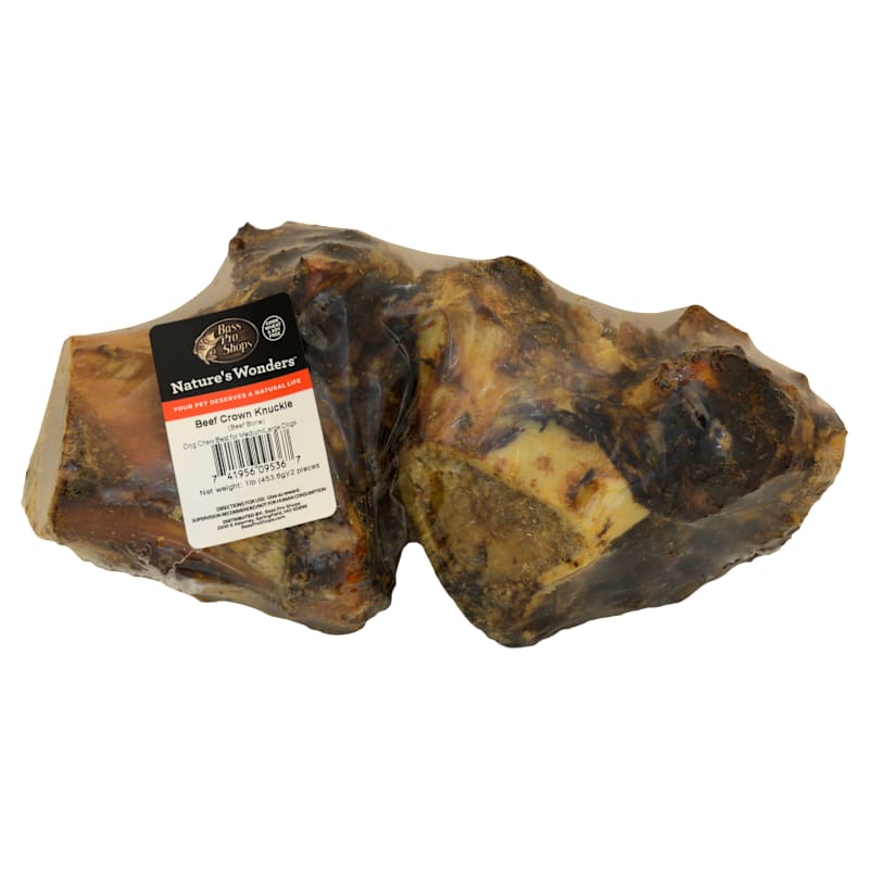 Nature's Wonders Beef Crown Knuckle Dog Chews 2-Pack