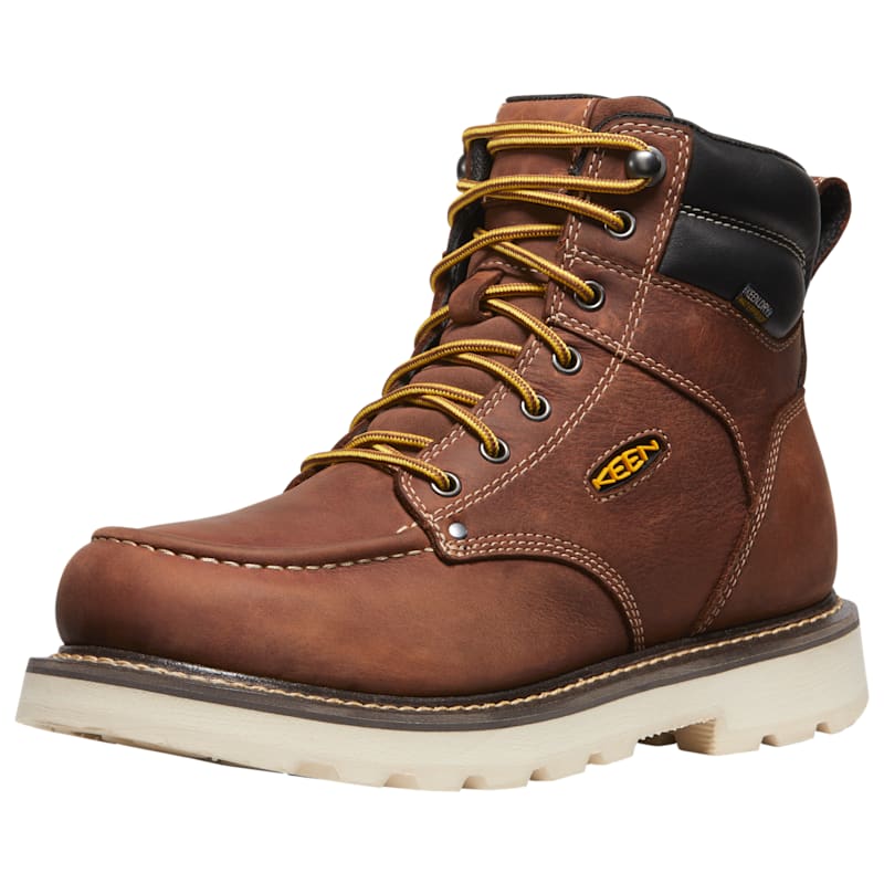 KEEN Utility Cincinnati Waterproof Work Boots with 90° Heel for Men