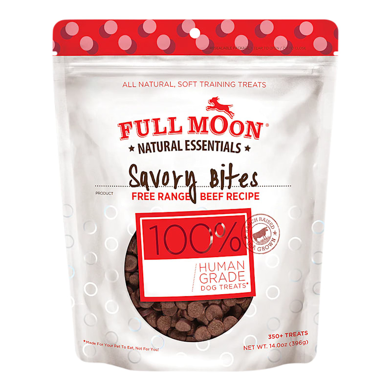 Full Moon Beef Savory Bites Dog Treats