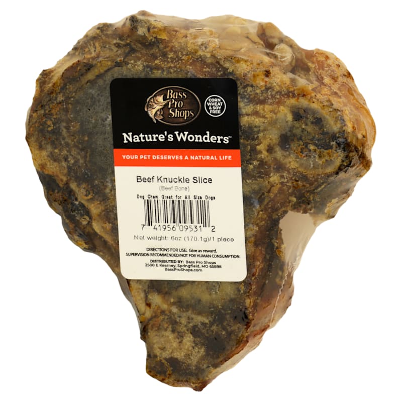 Nature's Wonders Beef Knuckle Slice Dog Chew
