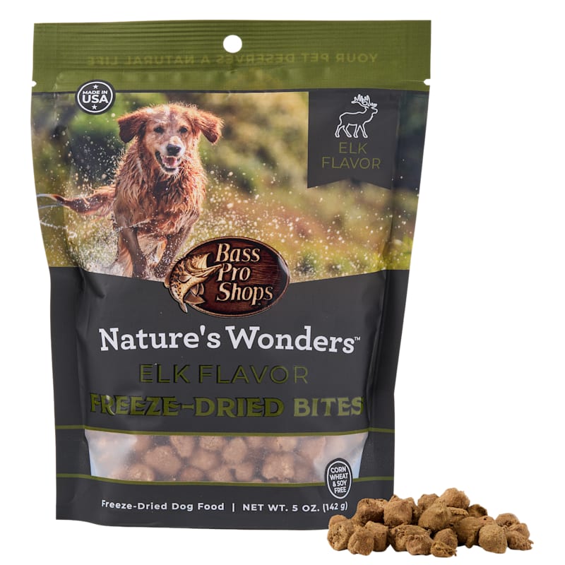 Nature's Wonders Freeze-Dried Elk Dog Treats