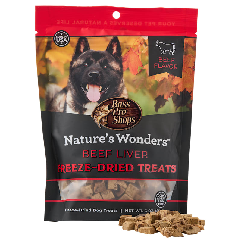 Nature's Wonders Freeze-Dried Beef Liver Dog Treats