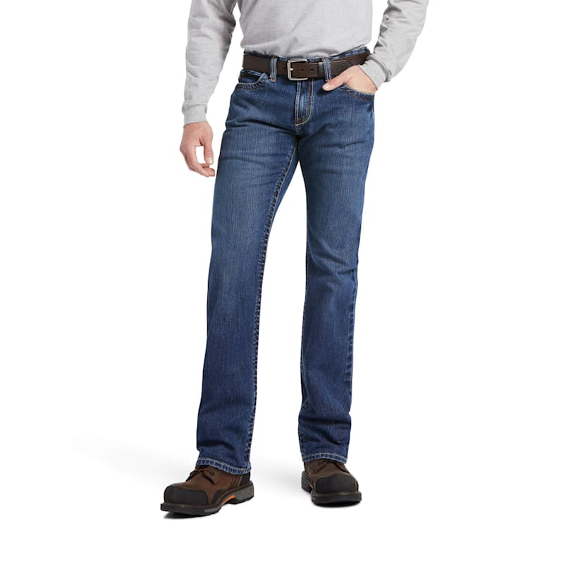 Ariat Flame-Resistant M7 Slim DuraStretch Basic Straight-Leg Jeans for Men