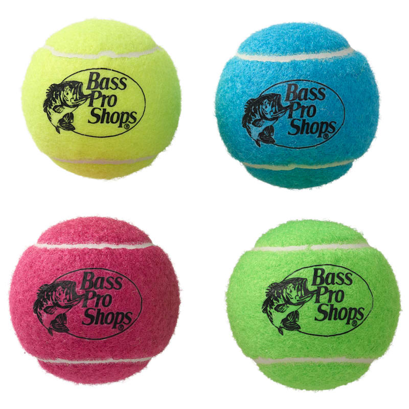 Bass Pro Shops Bucket of 2.5" Tennis Balls for Dogs 20-Pack