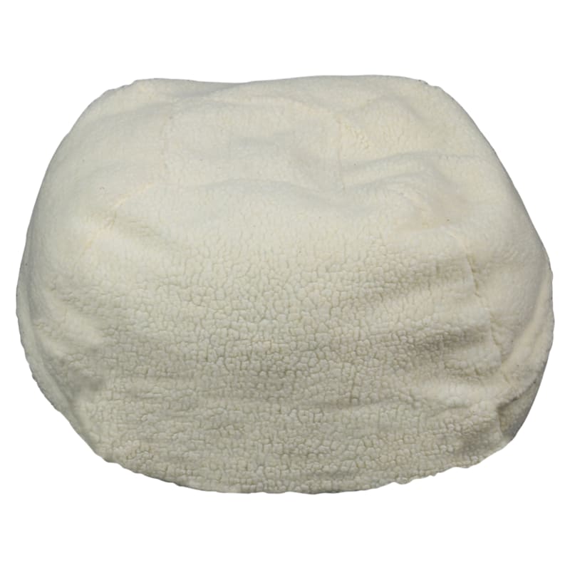 Carolina Pet Company Sherpa Puff Ball Dog Bed
