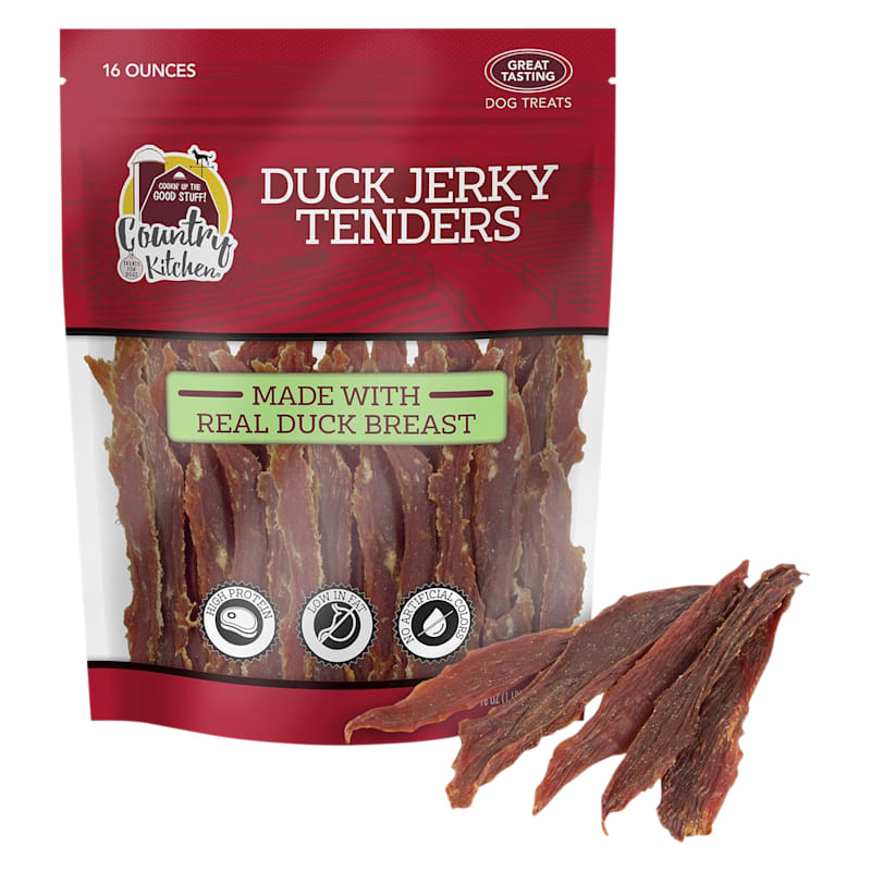 Country Kitchen Duck Jerky Tenders Dog Treats