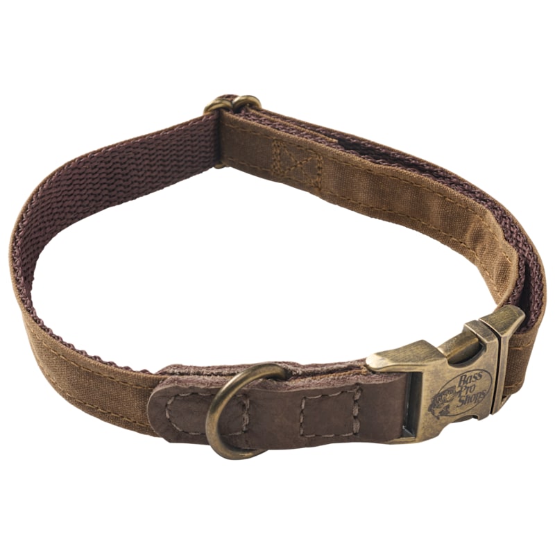 Bass Pro Shops Waxed Canvas Dog Collar