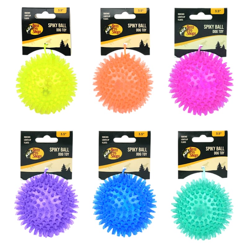 Bass Pro Shops TPR LED Squeak Ball