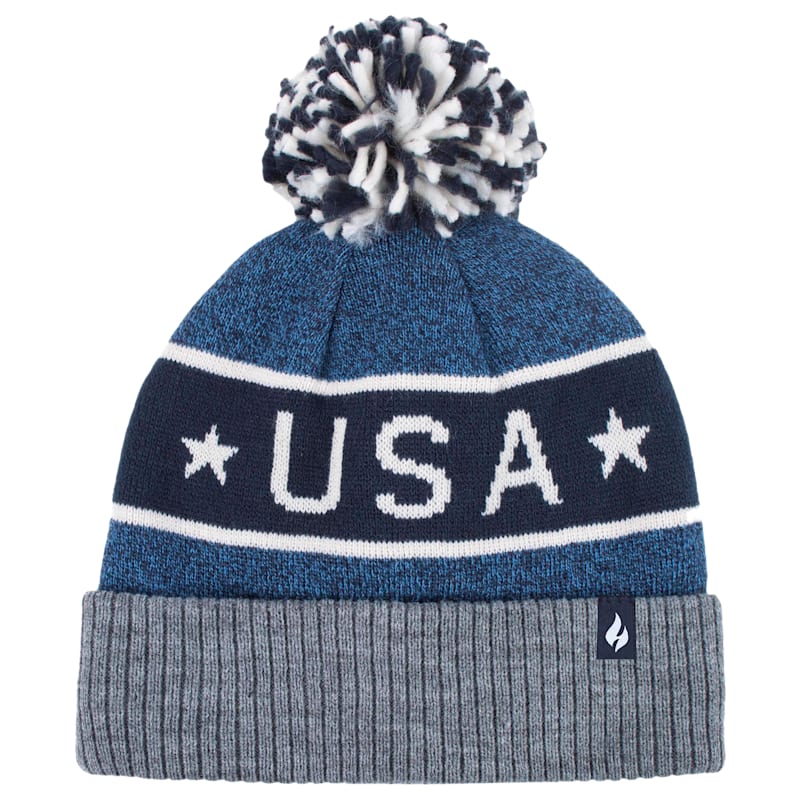 Heat Holders Patriotic USA Hat