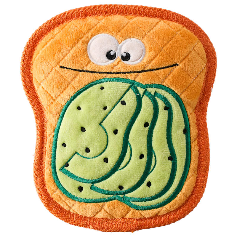 Bass Pro Shops Avocado Toast Plush Dog Toy