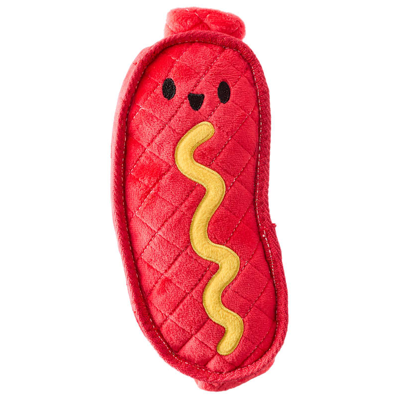 Bass Pro Shops Dog Plush Hotdog Dog Toy
