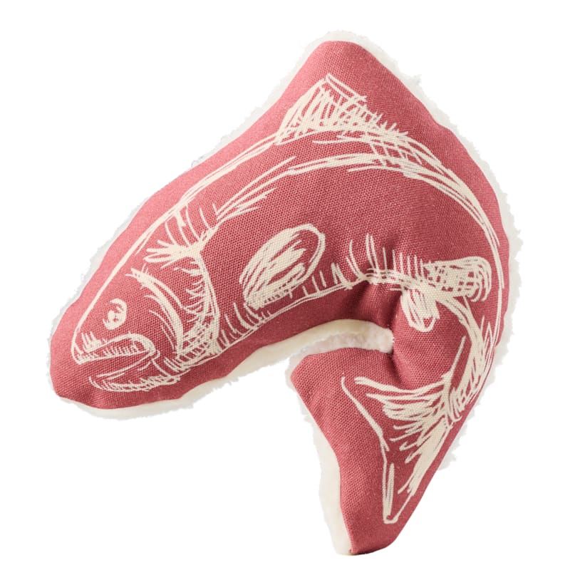 Bass Pro Shops Trout Sherpa Plush Dog Toy