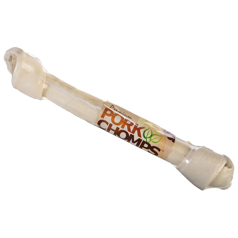 Pork Chomps Pork Knotz Bone Pork Skin Dog Treat