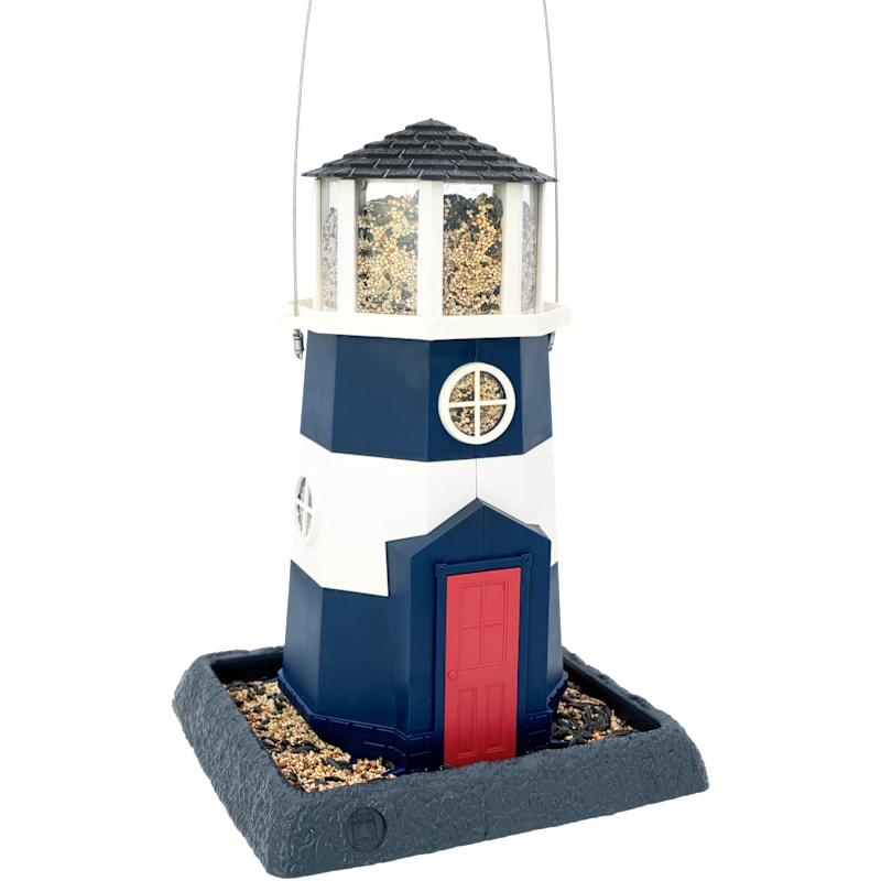 North States Navy Lighthouse Birdfeeder
