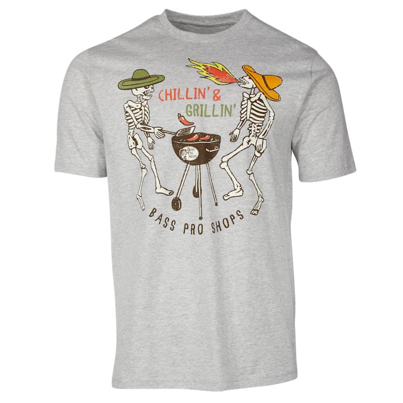 Bass Pro Shops Chillin' and Grillin' Short-Sleeve T-Shirt for Men